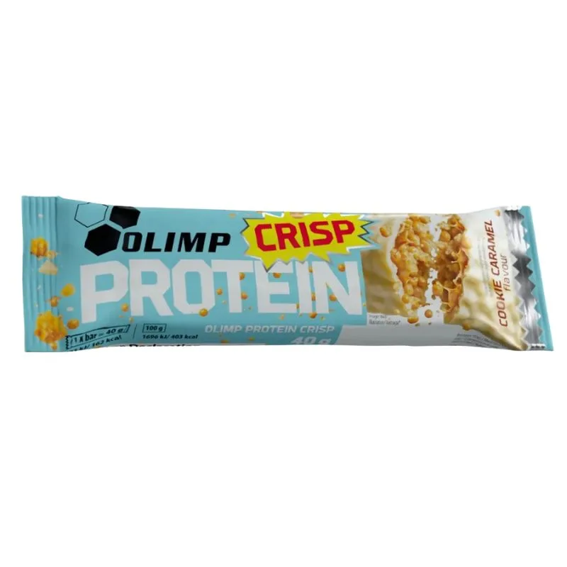 Olimp Protein Crisp Bar, 40g 1 x 40g Riegel / Cookie Caramel