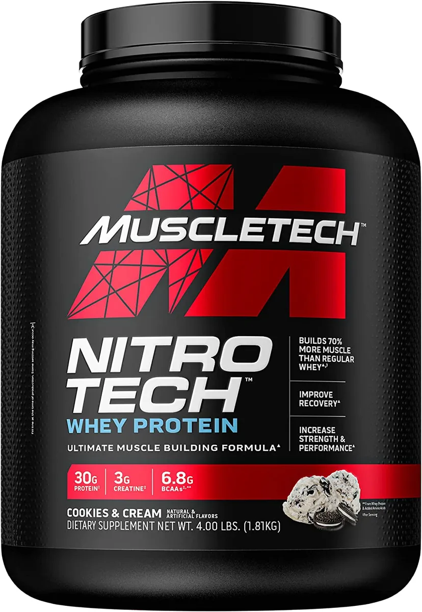Nitro-Tech Performance Series (1800g) Cookies & Cream – Bild 7
