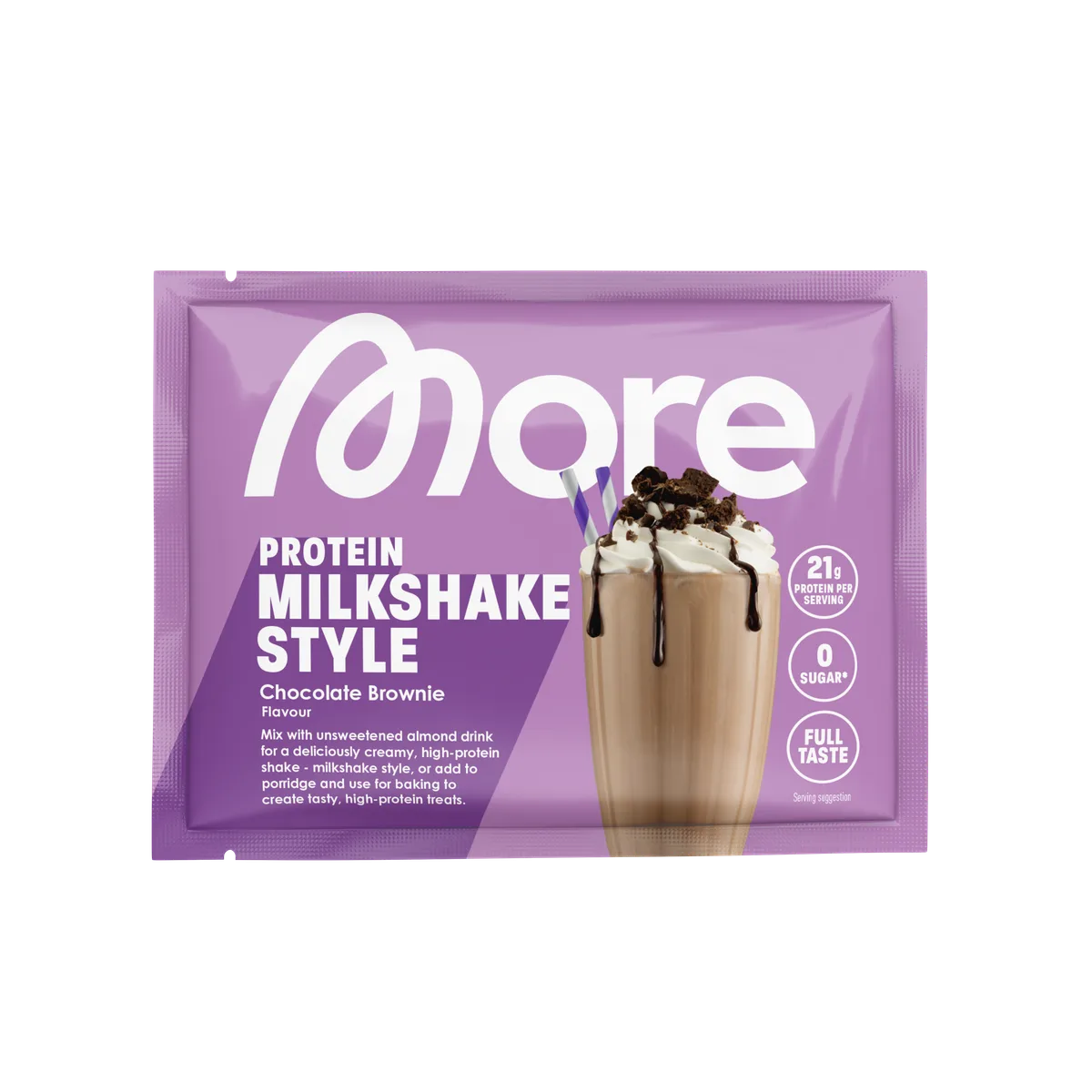 More Protein Milkshake Style Neutral / 25g Probe – Bild 7