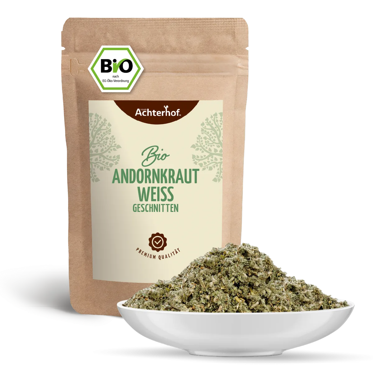 Andornkraut weiß geschnitten Bio (100g) – Bild 2