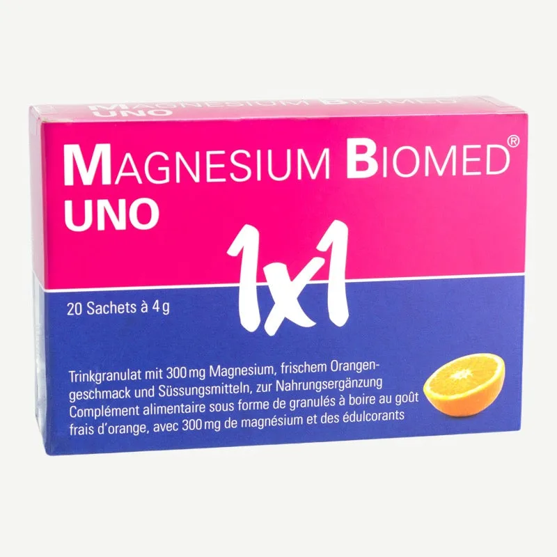 Biomed Magnesium UNO, Orange Orange / 20 Beutel