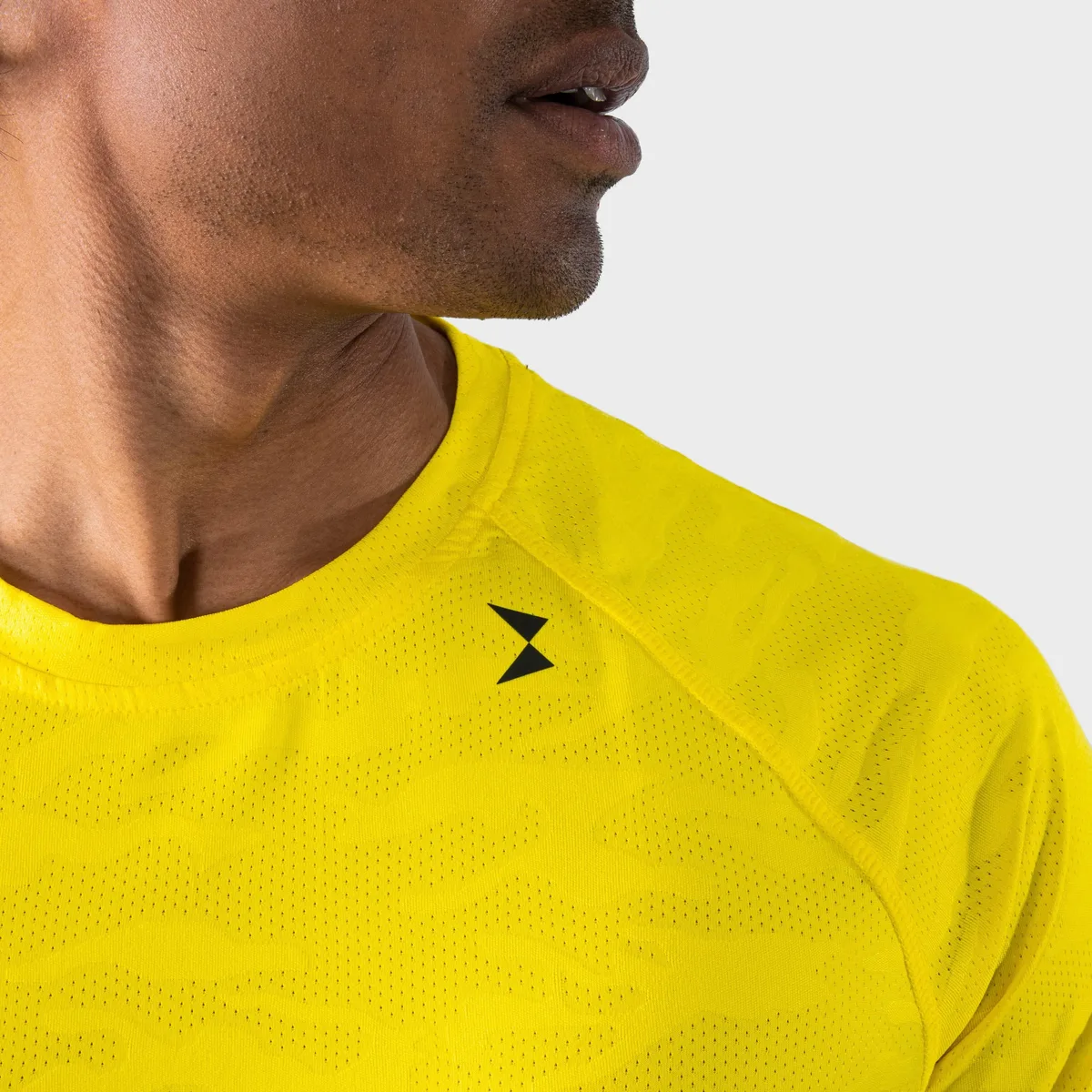 Perfection stretch T-shirt Geel / M – Bild 4