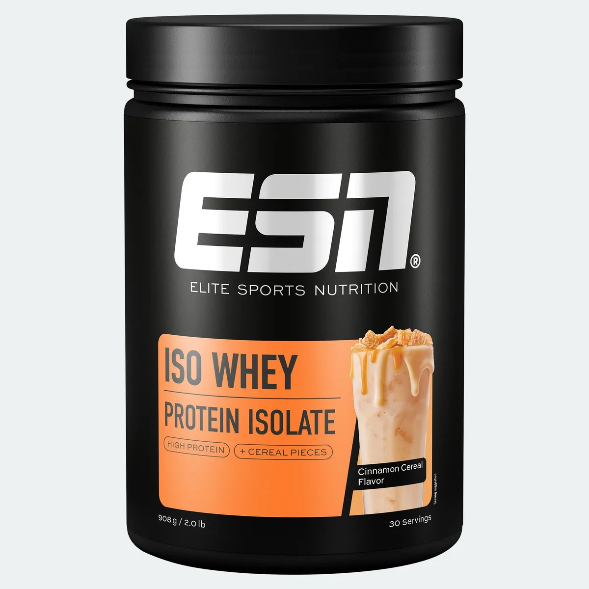 Iso Whey Protein Isolat Hazelnut Nougat / 908g – Bild 3