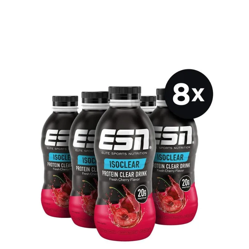 ESN ISOCLEAR Protein Clear Drink 500ml / Lemon Iced Tea – Bild 4
