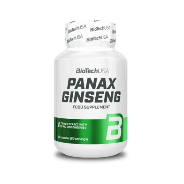BioTech USA Panax Ginseng, 60 Kaps.