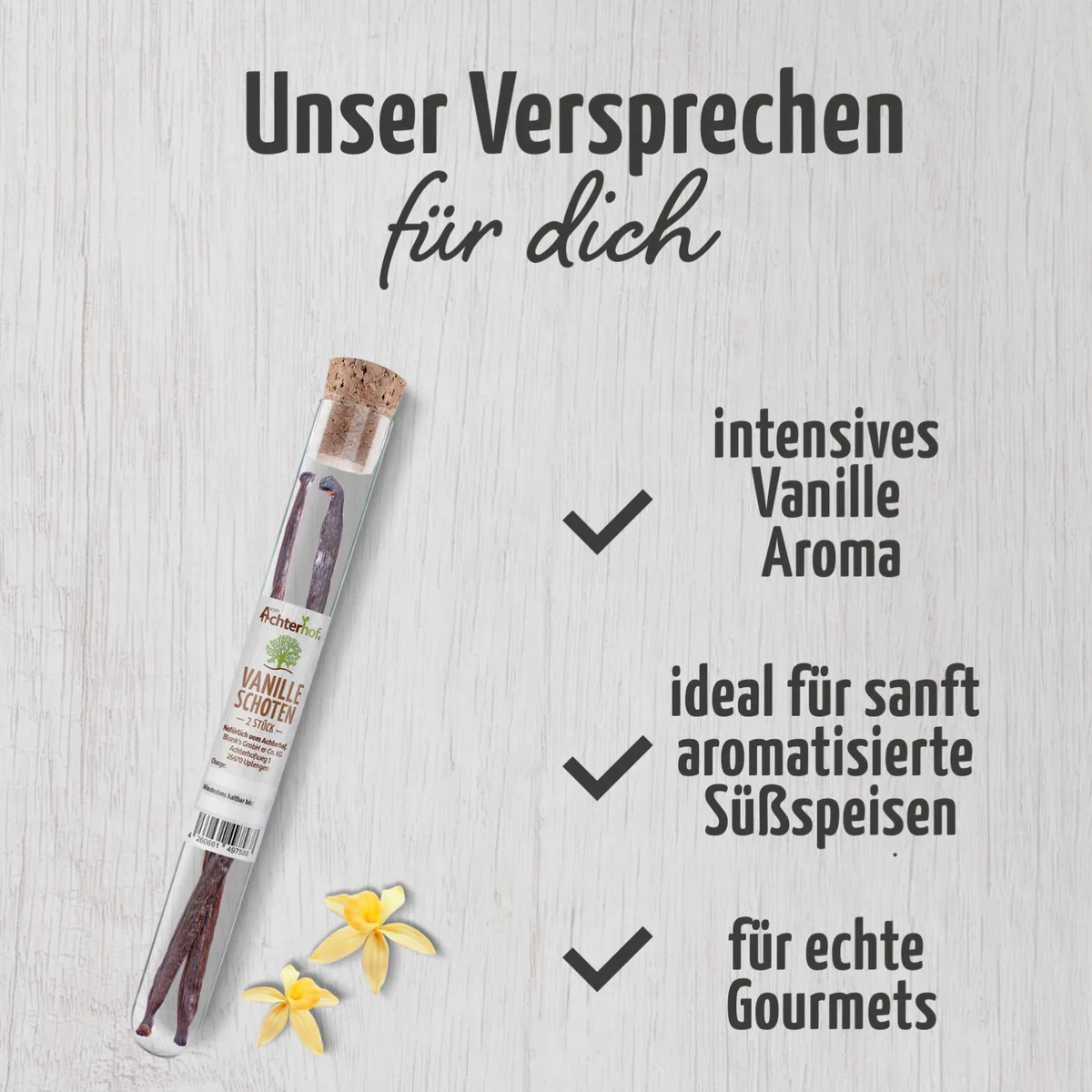 Mond Milch Mischung 6er Set mit Vanilleschoten – Bild 6