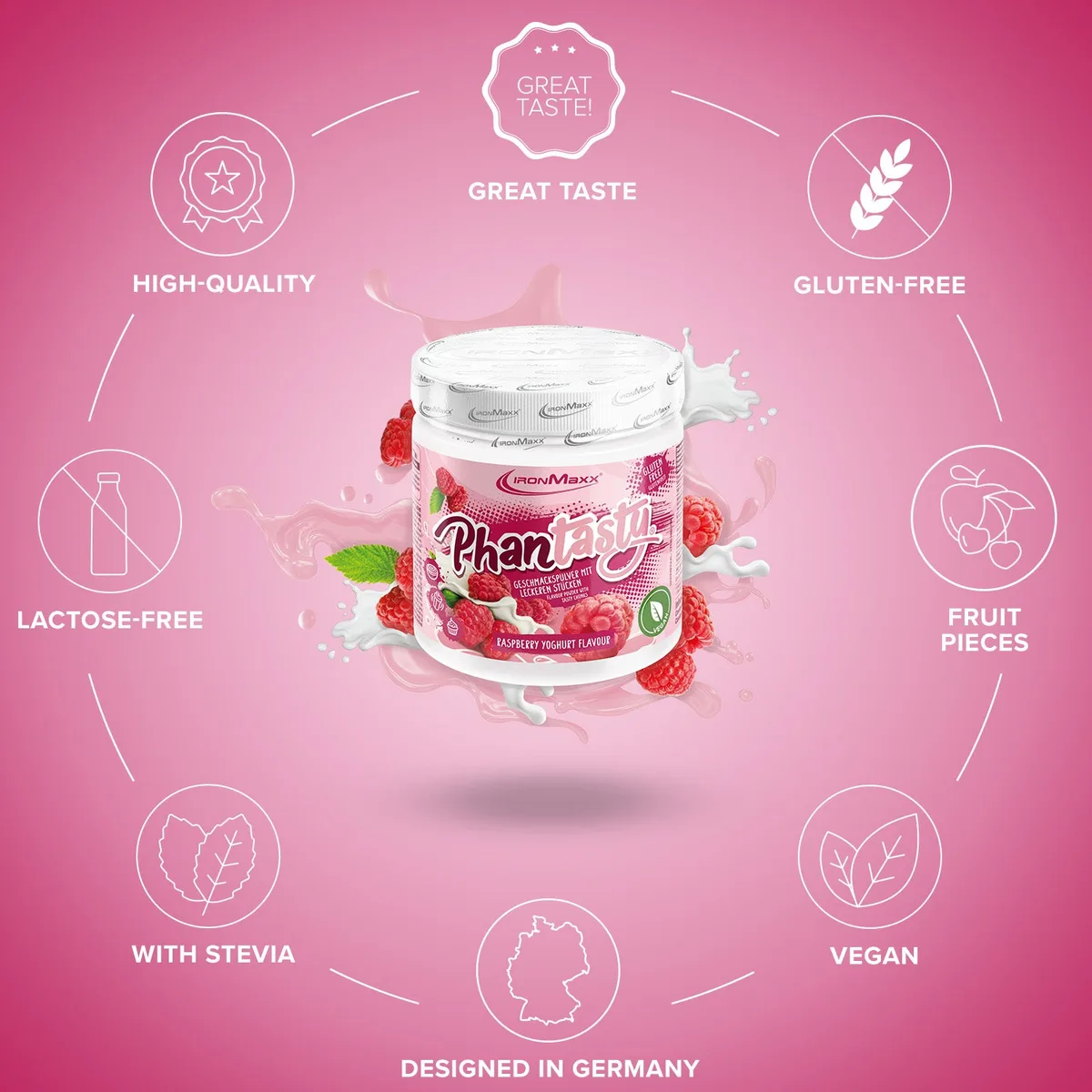 Phantasty (250g) - Raspberry Yogurt – Bild 6