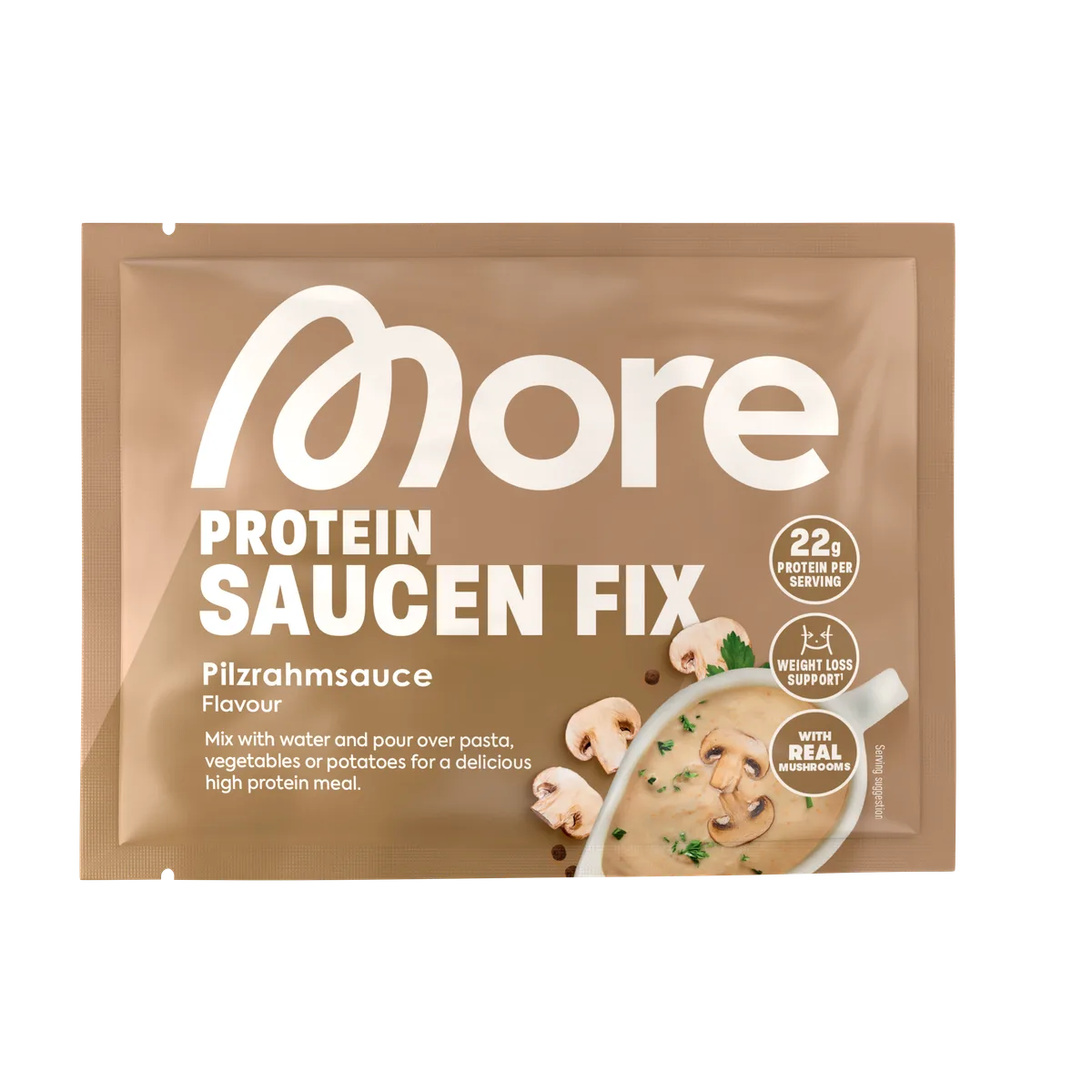 More Protein Saucen Fix Braune Sauce / 40g – Bild 3