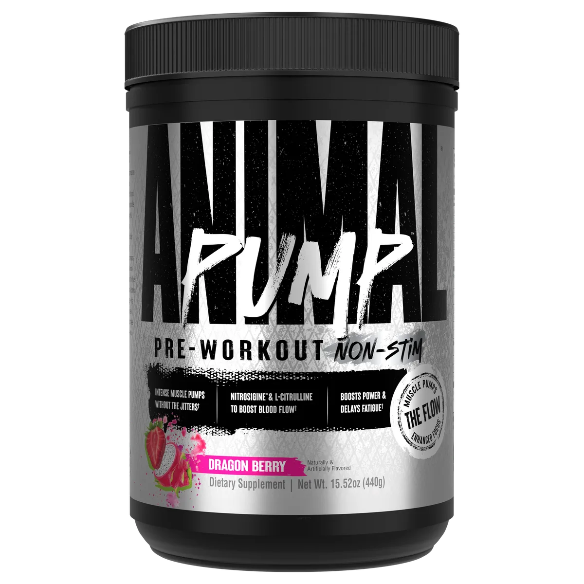 Animal Pump Powder Non-Stim (440g) Dragon Berry
