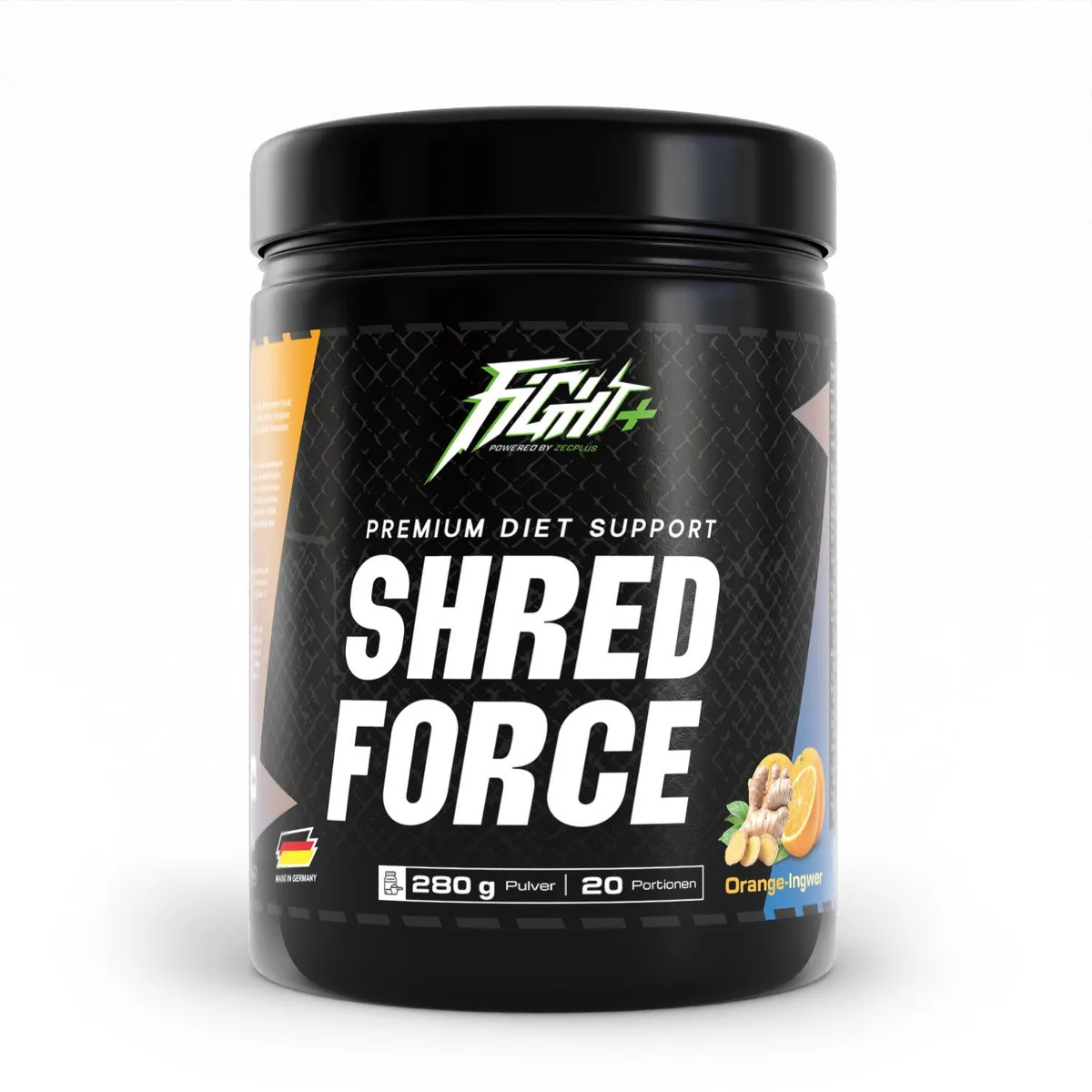 FIGHT+ SHRED FORCE, 280g Ingwer-Orange