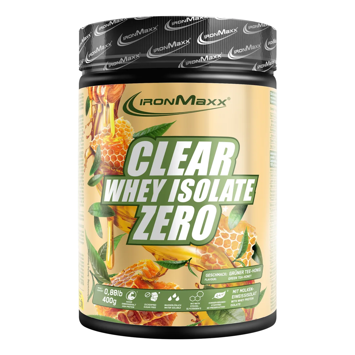 Clear Whey Isolate ZERO (400g) - Honey Green Tea