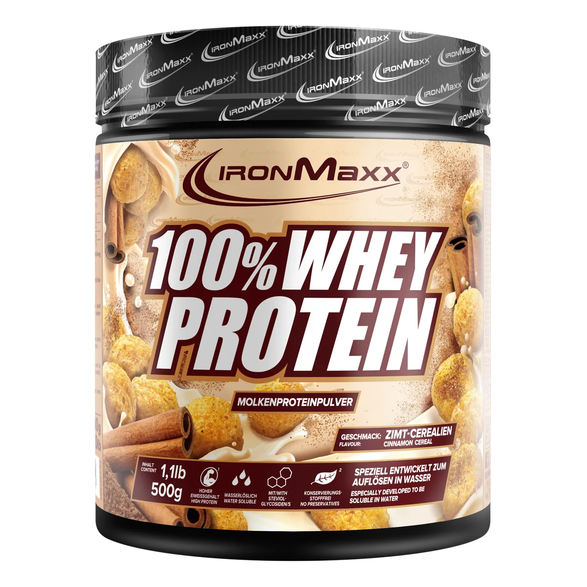 100% Whey Protein (500g) - Cinnamon Cereal