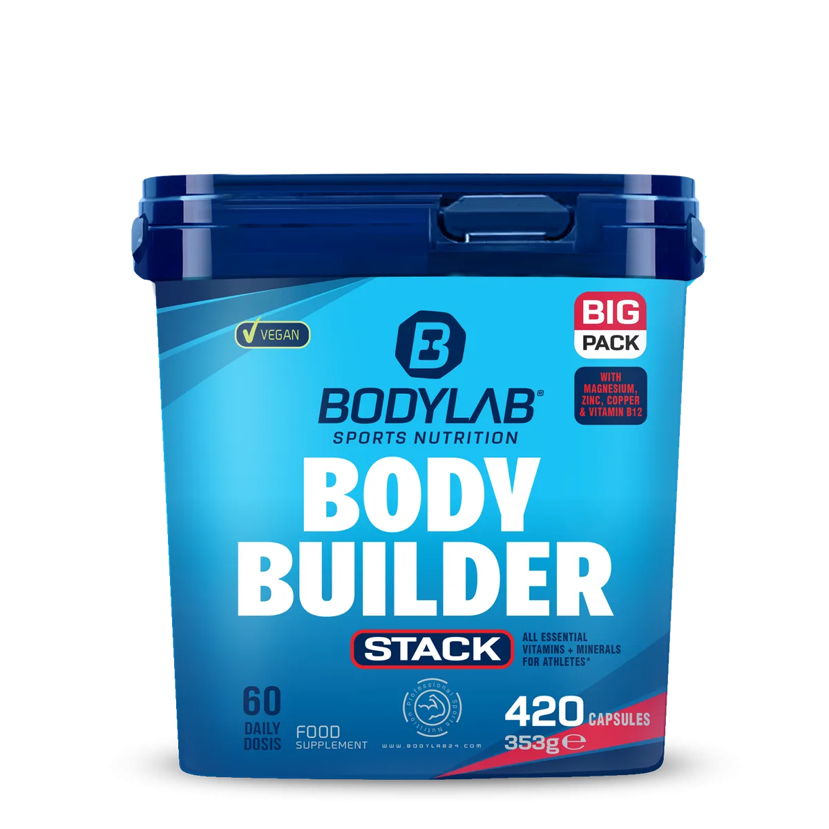 BIG PACK Bodybuilder Stack 2.0 (420 Kapseln)
