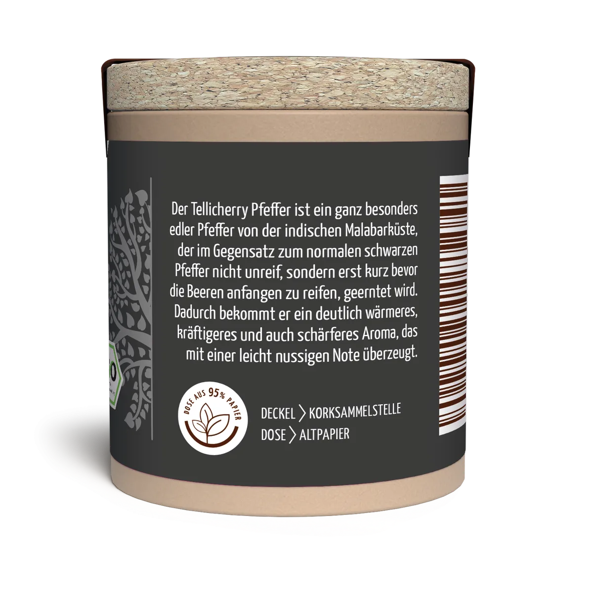 Tellicherry Pfeffer ganz Bio (45g) – Bild 3