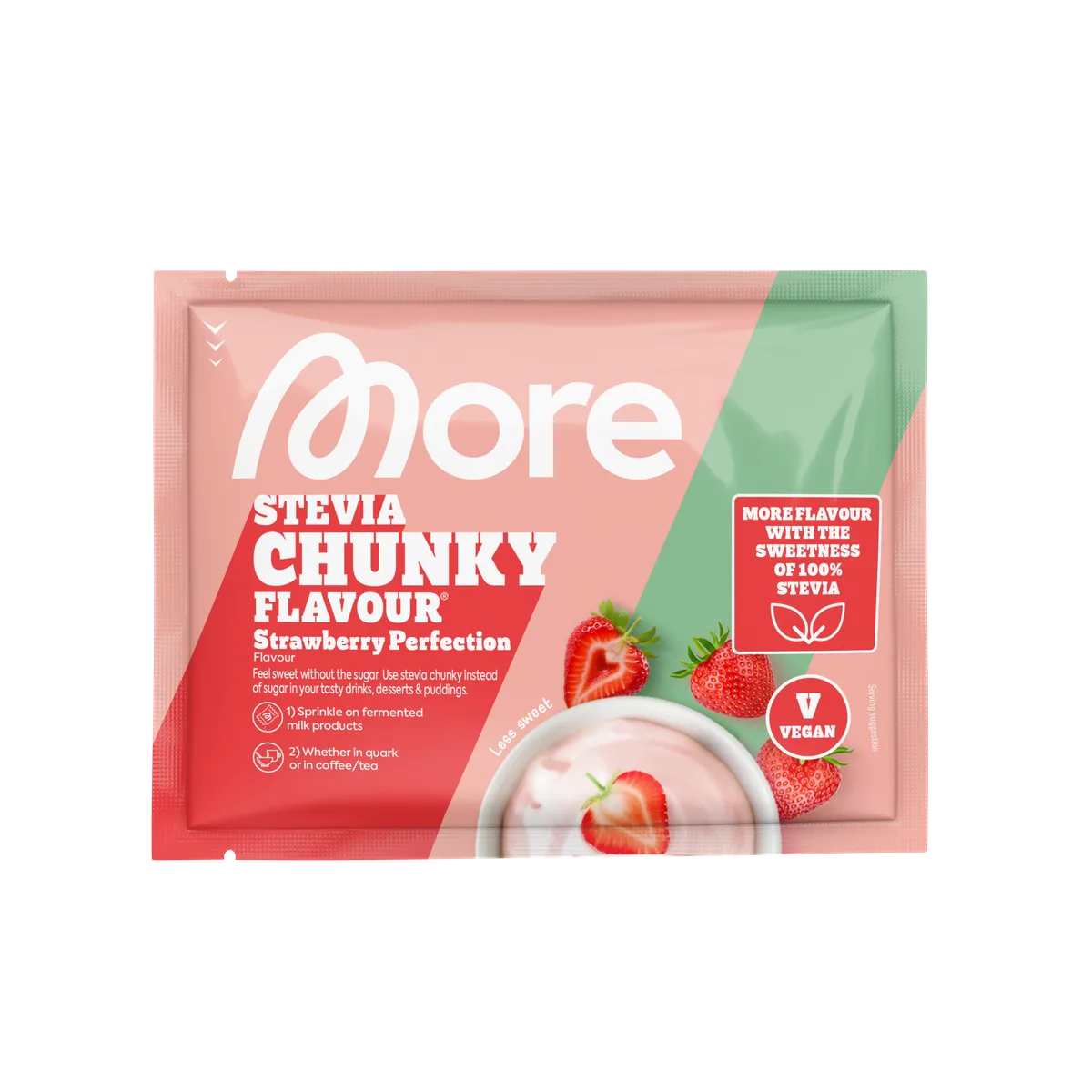 Stevia Chunky Flavour Pure Vanilla / 150g – Bild 5