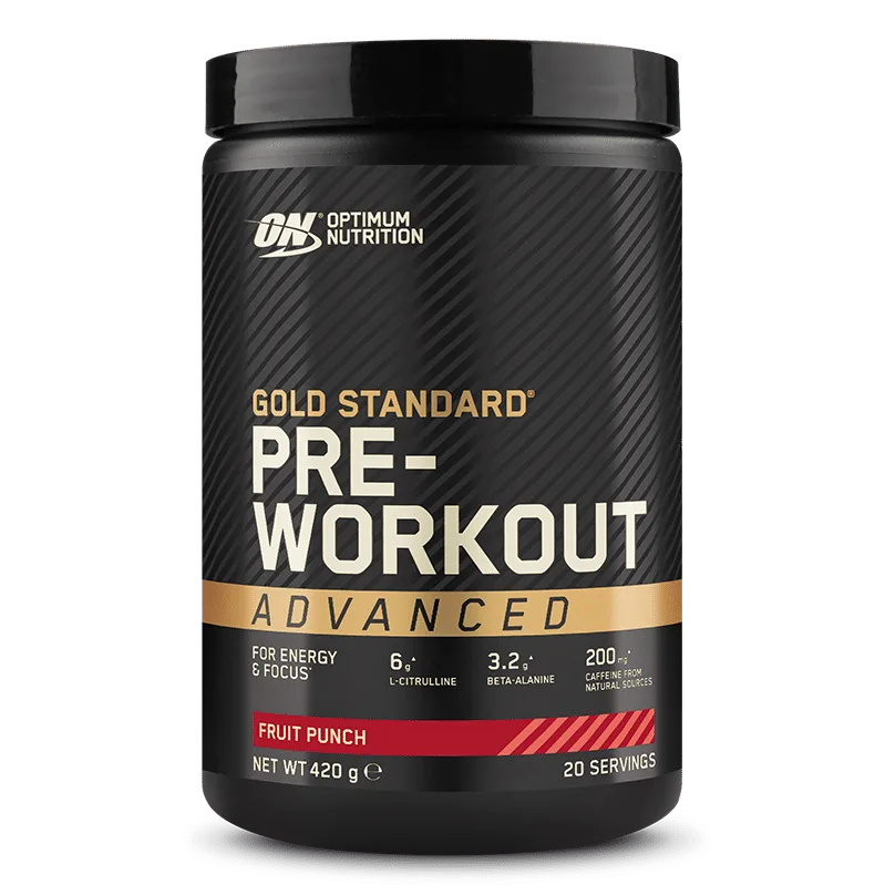 Gold Standard Pre Workout Advanced Sour Gummy / 420.0