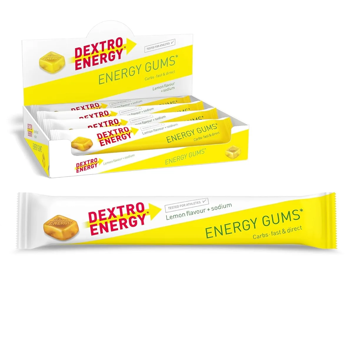 Energy Gums (8x45g) Cherry + Natrium – Bild 7