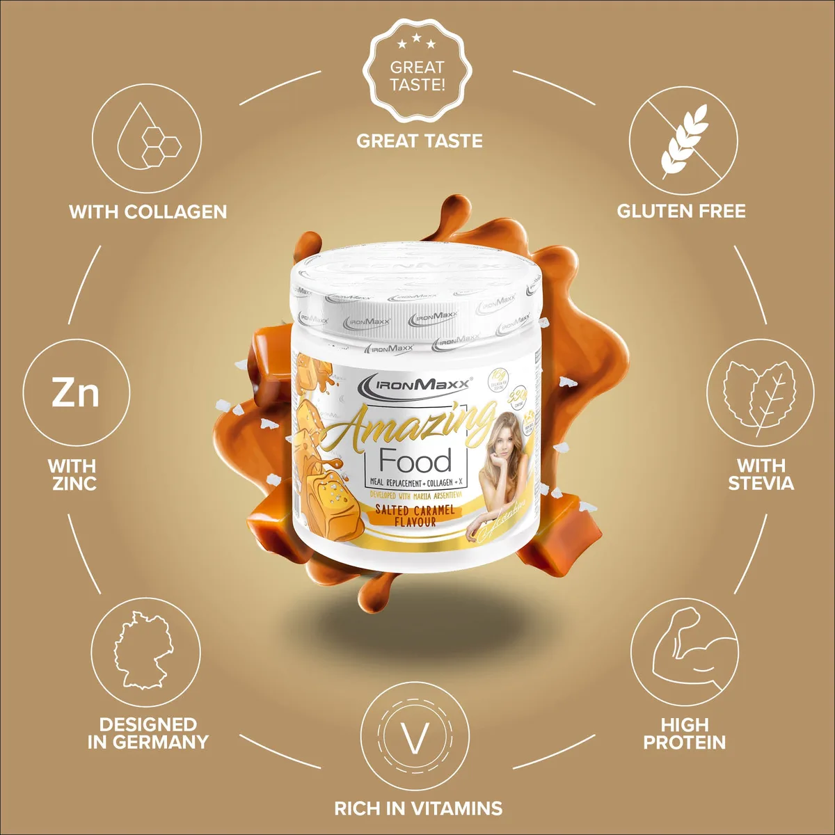 Amazing Food (330g) - Salted Caramel – Bild 5