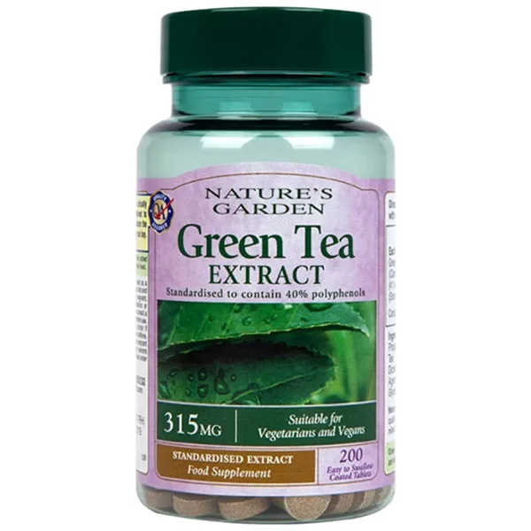 H&B Green Tea Extract – 200 Tabletten