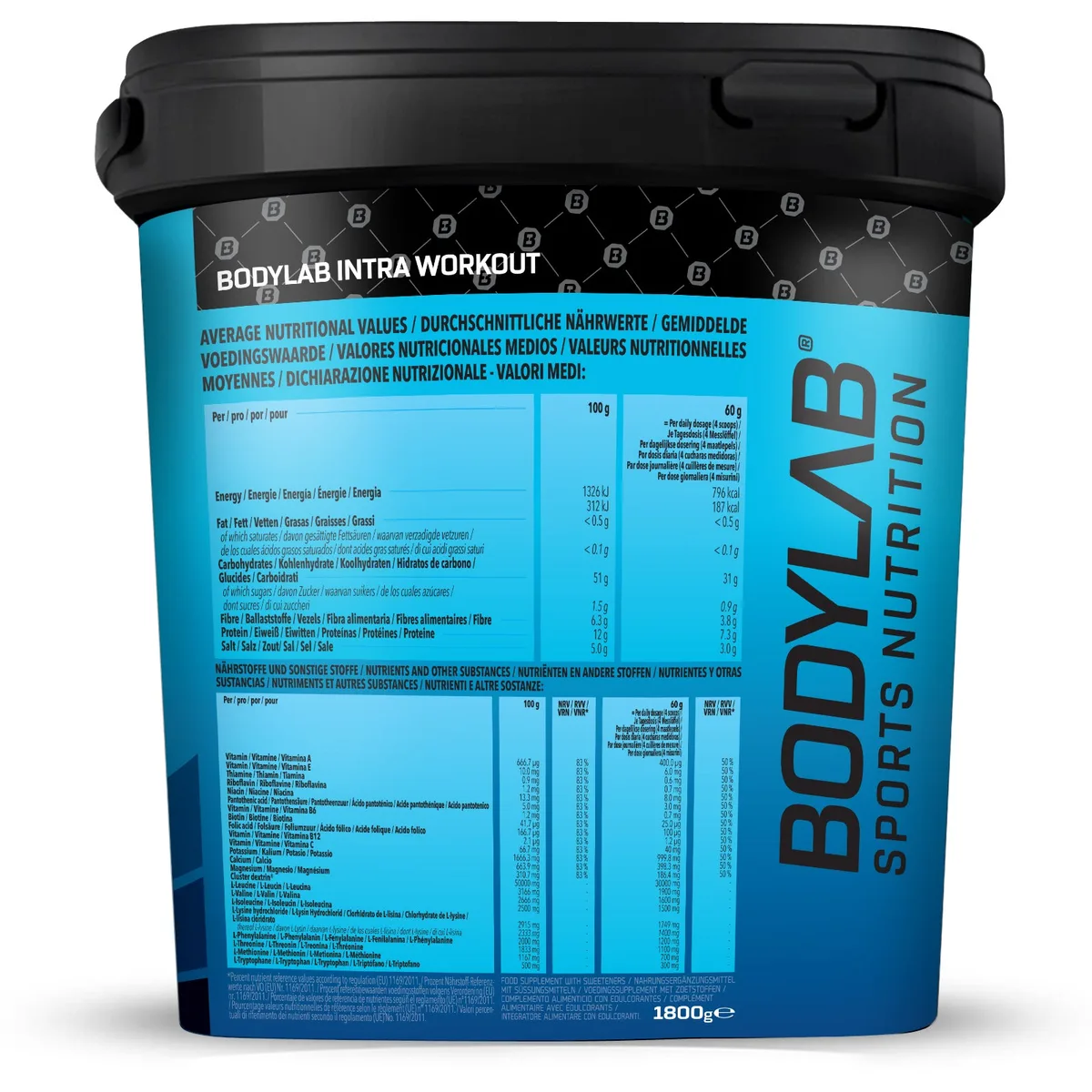 Intra Workout (1800g) Fruchtmix – Bild 4