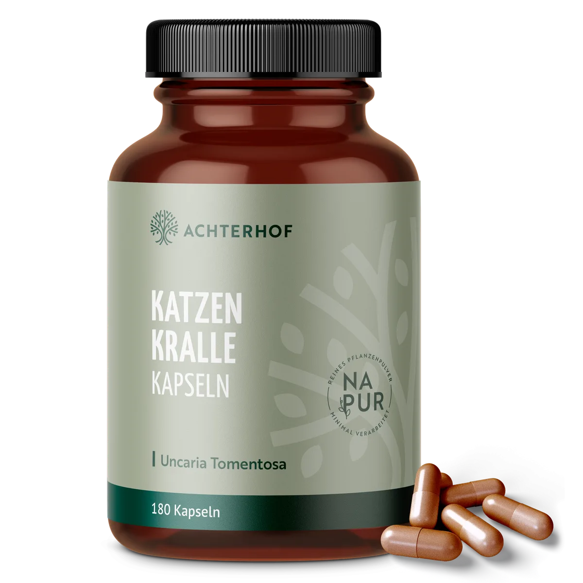 Katzenkralle Kapseln (Uncaria tomentosa) (180 Kapseln)