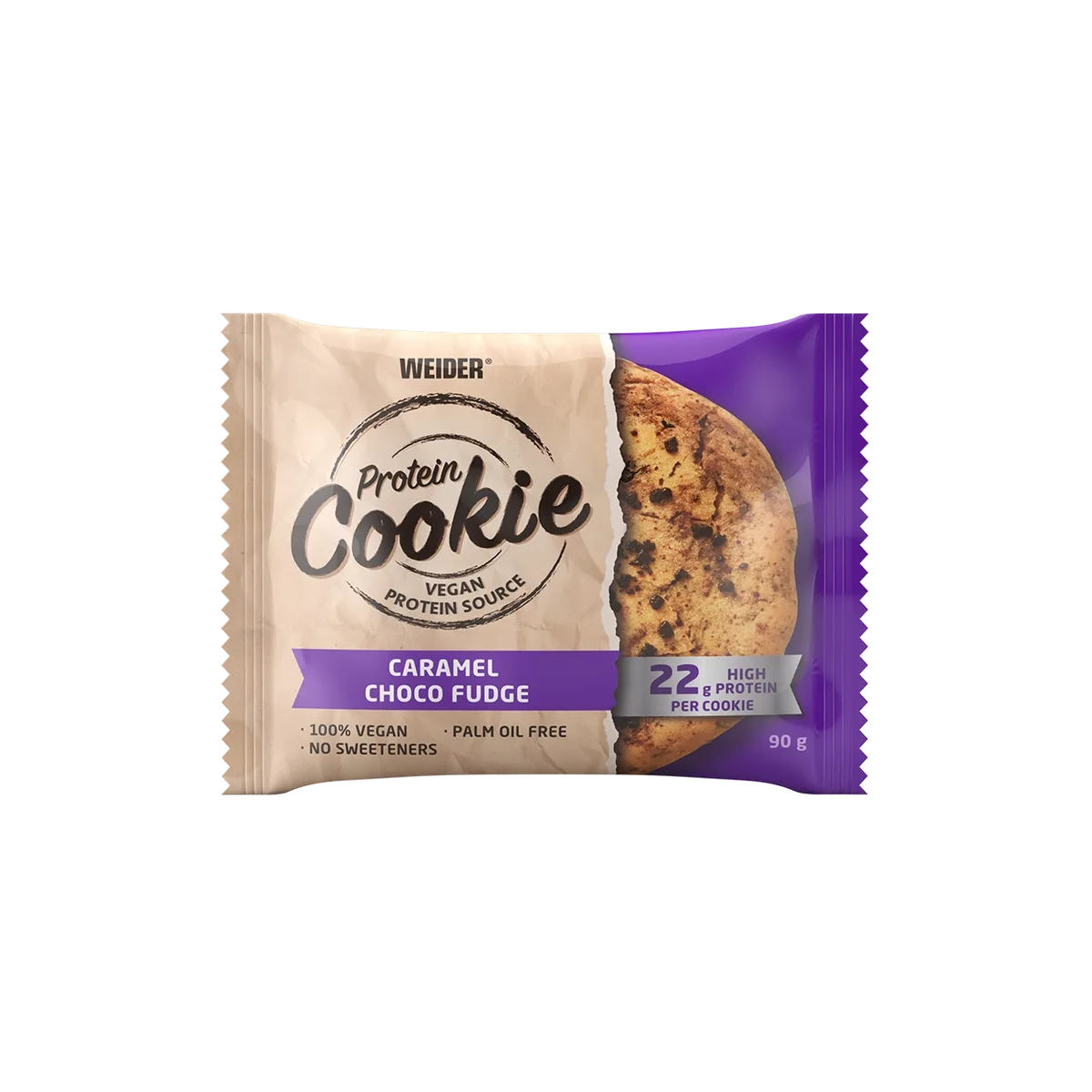 12er Box | Protein Cookies (vegan) Caramel Choco Fudge – Bild 6