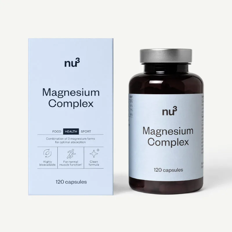 nu3 Magnesium Komplex Basic / 120 Kapseln – Bild 4