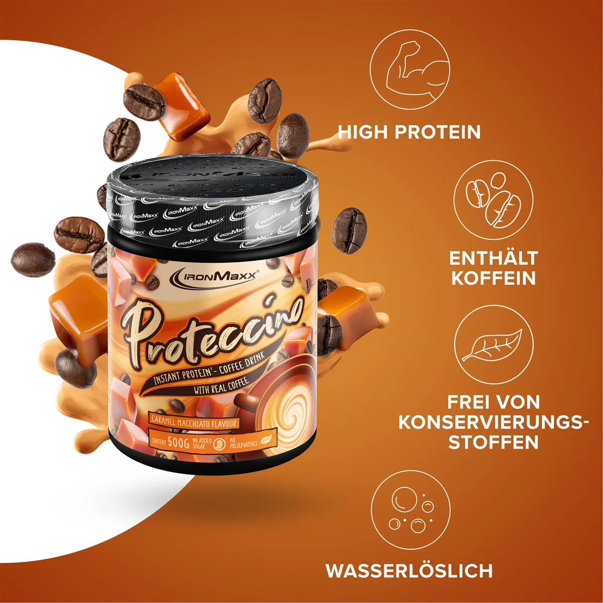 Proteccino (500g) - Caramel Macchiato – Bild 2