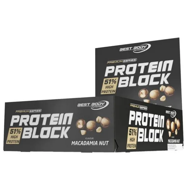 Best Body Nutrition Protein Block, 15x90g im Karton