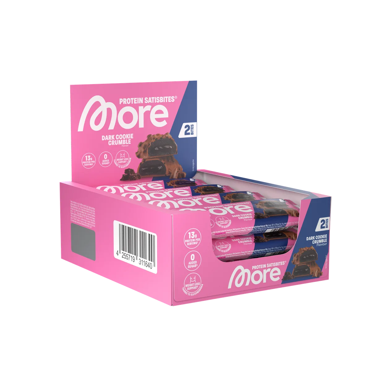 More Protein Satisbites White Chocolate Strawberry Cream / 2 x 25g