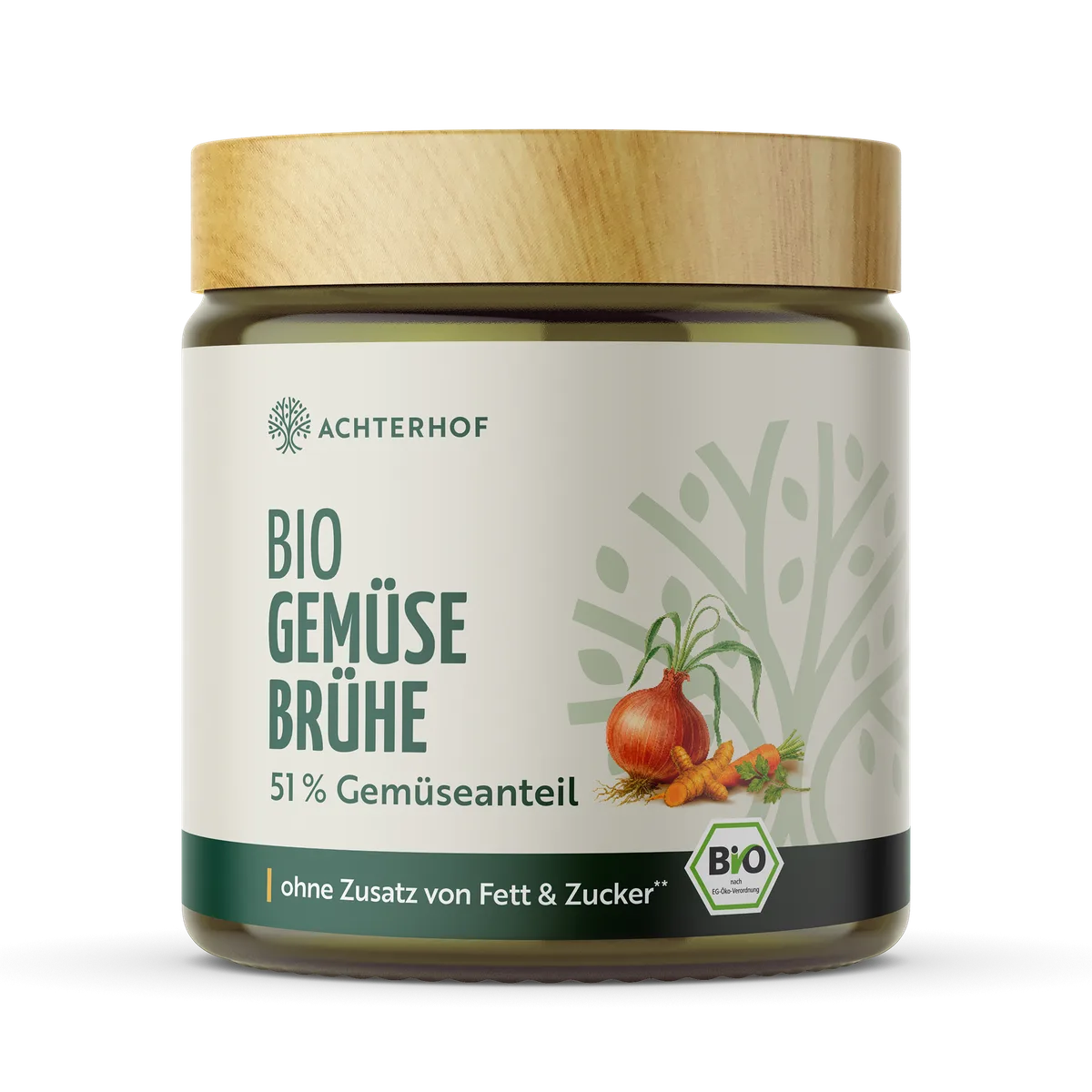 Bio Gemüsebrühe mit 51% Gemüseanteil (225g)