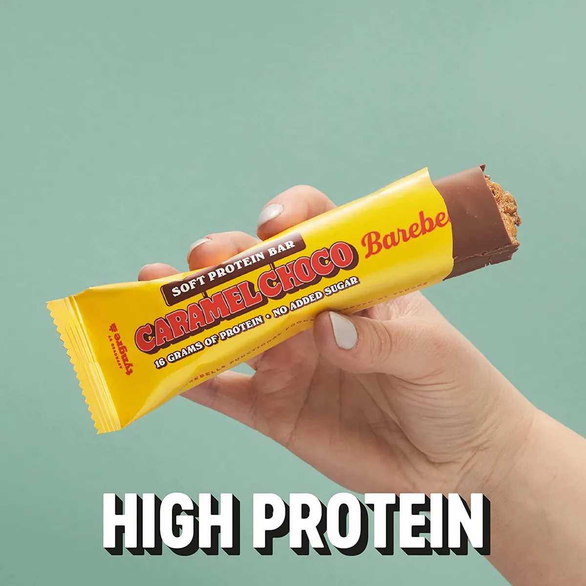 Soft Protein Bar (55g) Caramel Choco – Bild 3