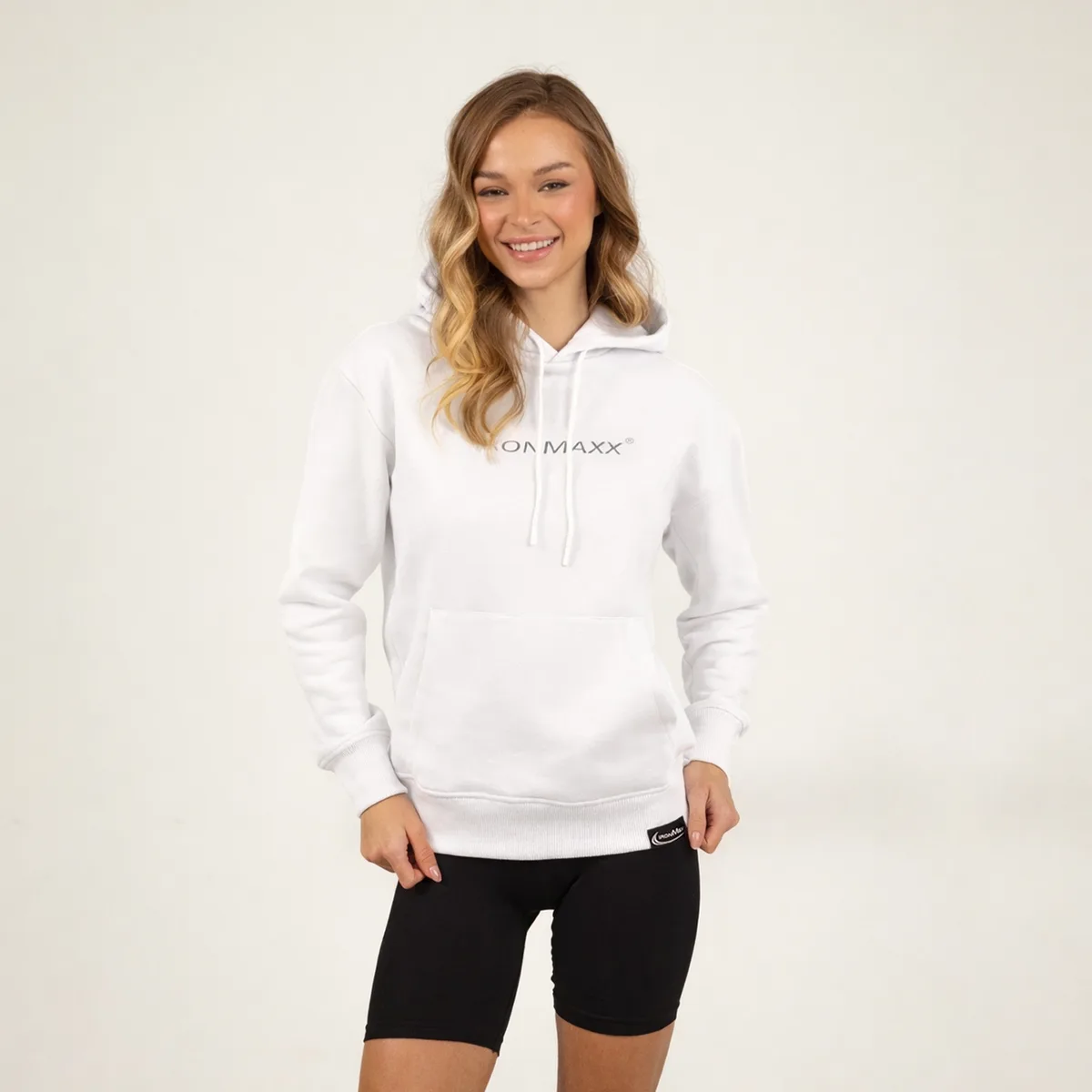 Hoodie Weiß Unisex - M – Bild 2