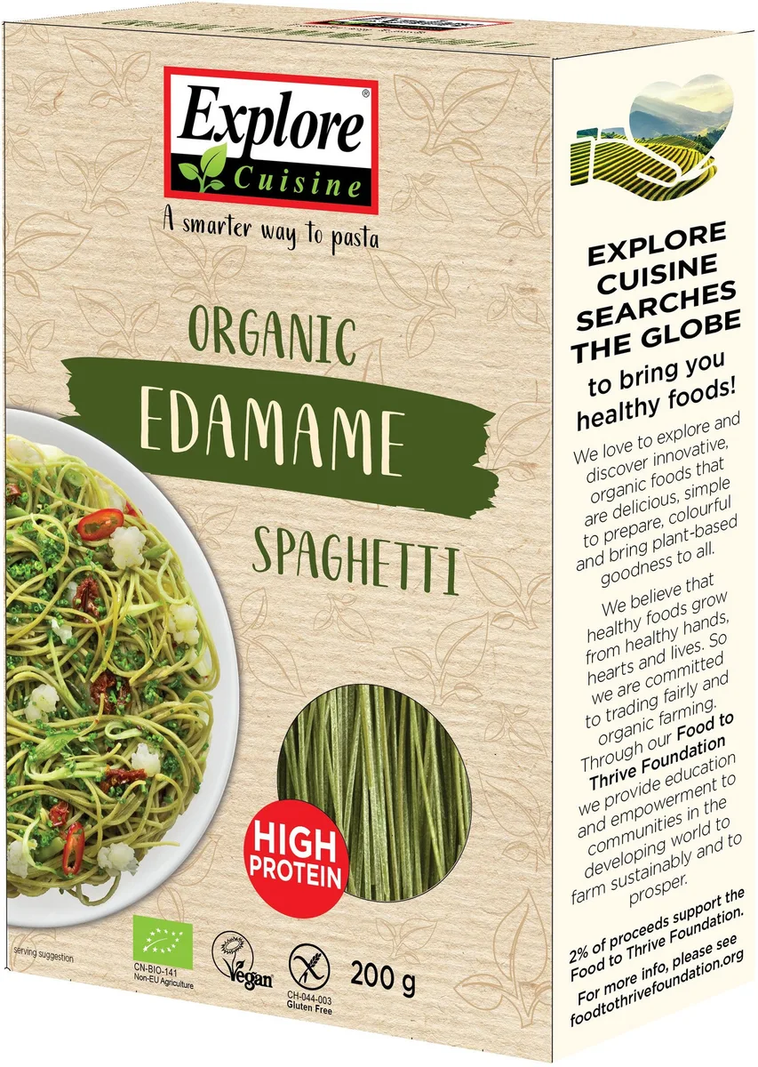 Spaghetti aus Edamamebohnen bio (200g)