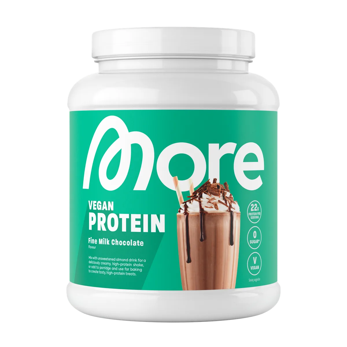 More Vegan Protein Neutral / 25g Probe – Bild 2