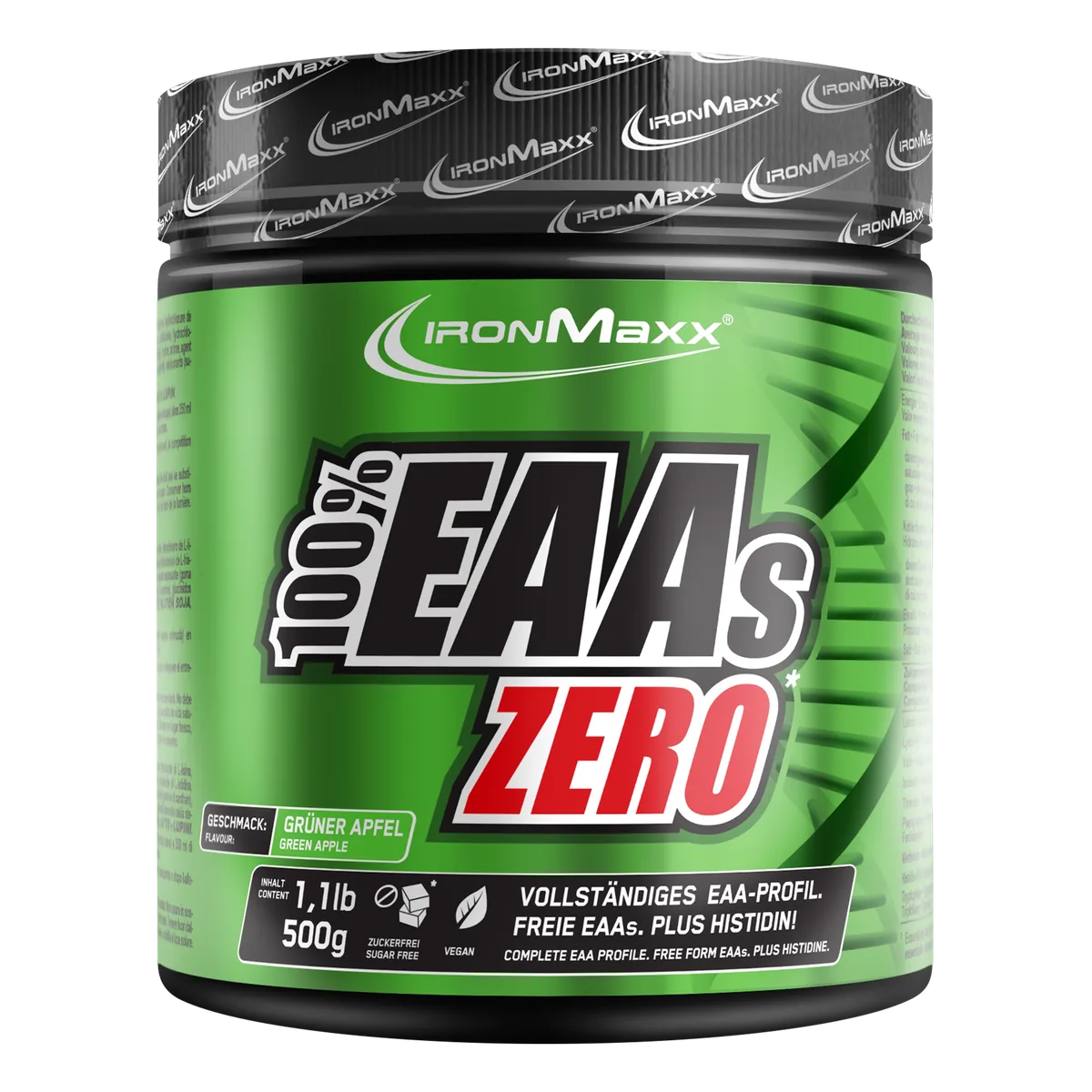 100% EAAs Zero (500g) - Green Apple