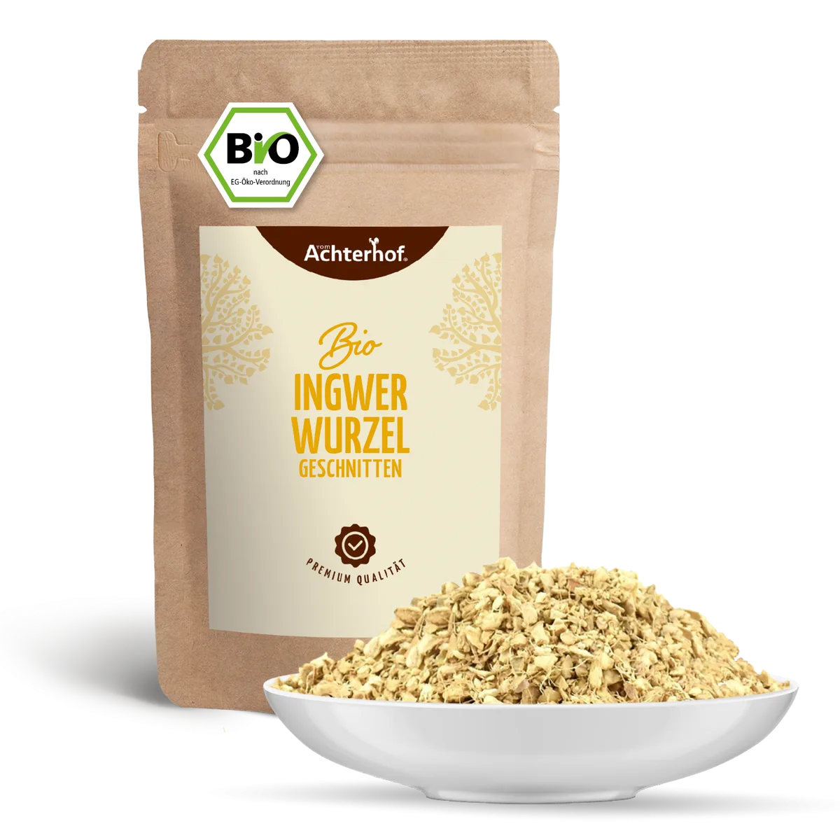 Ingwerwurzel geschnitten Bio (100g) – Bild 2