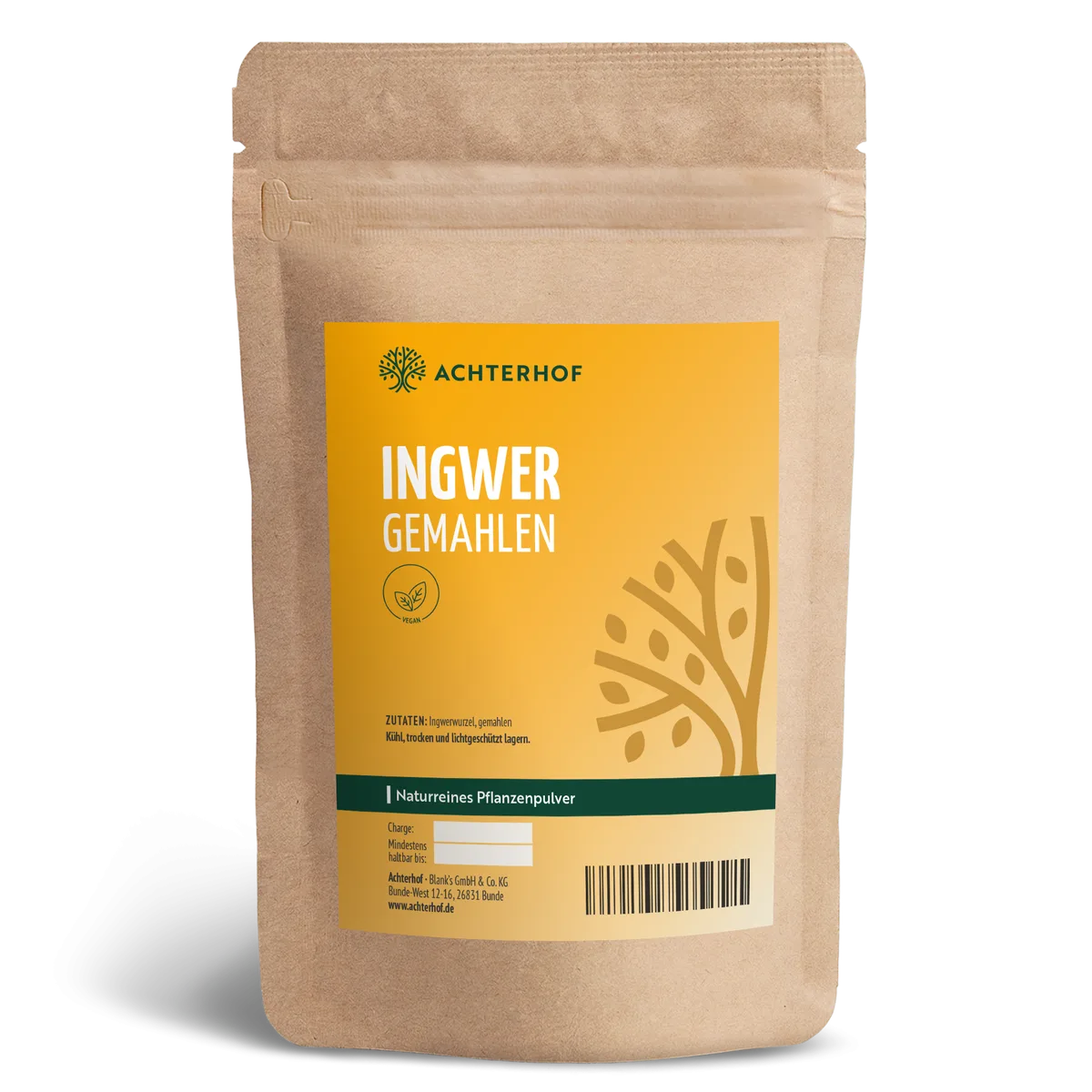 Ingwer gemahlen (1000g)