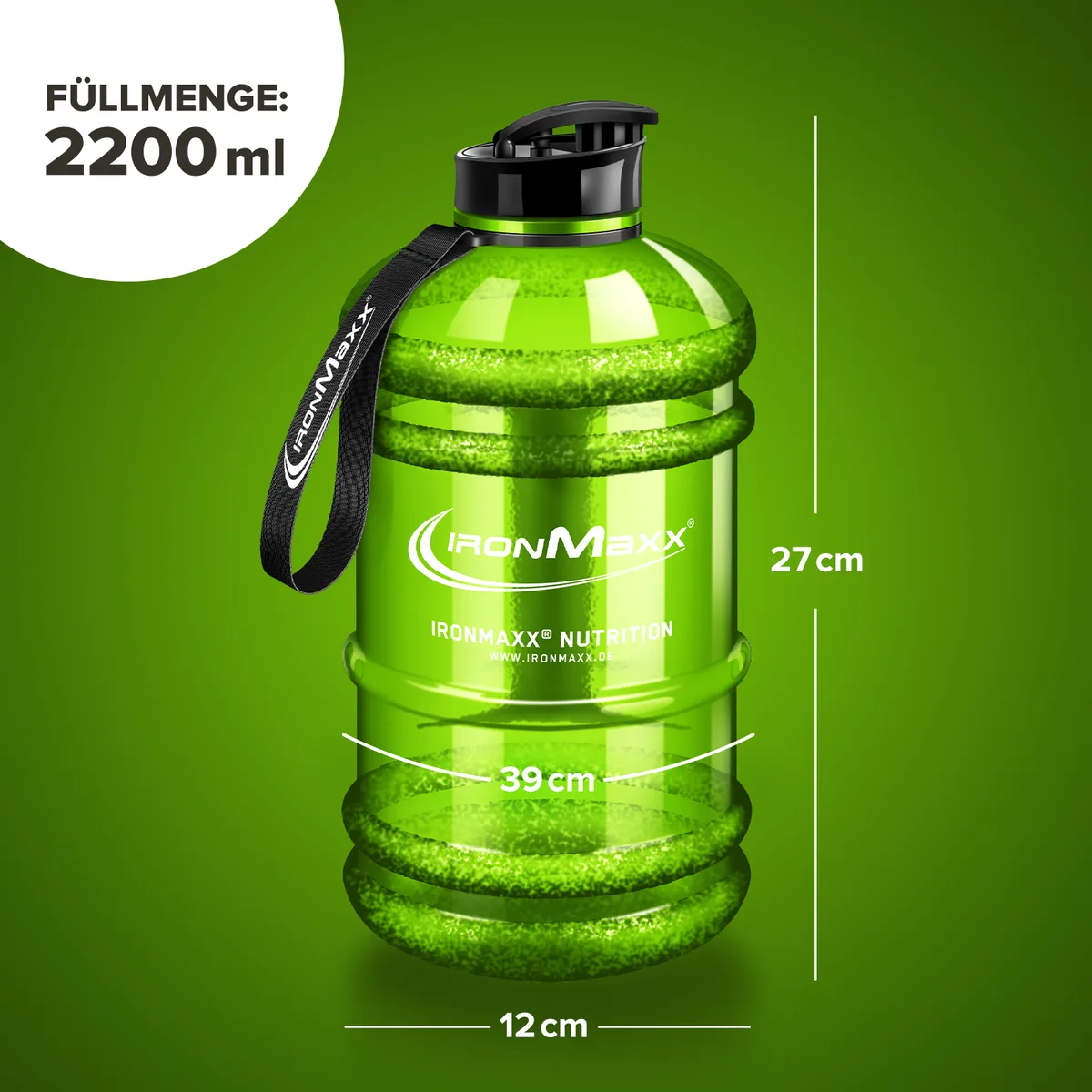 Water Gallon (2200ml) - Grün – Bild 5