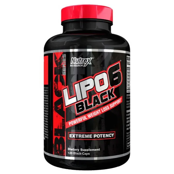 Nutrex Lipo 6 Black - 120 Kaps.