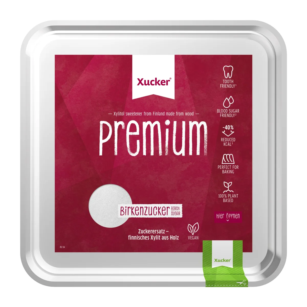 Xucker premium 100% Xylit (4500g) – Bild 2