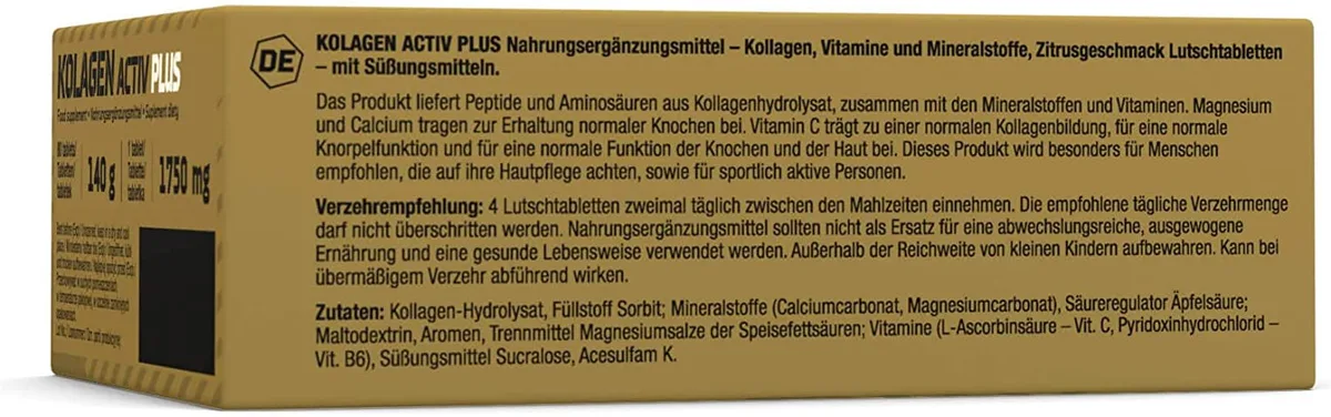 Kolagen Activ Plus Sport Edition (80 Tabletten) – Bild 5