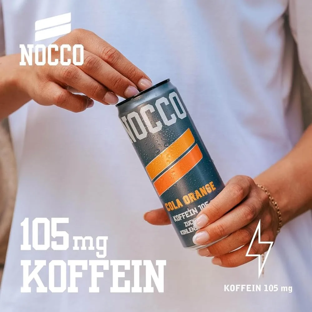 Nocco Black (330ml) Cola Orange – Bild 8