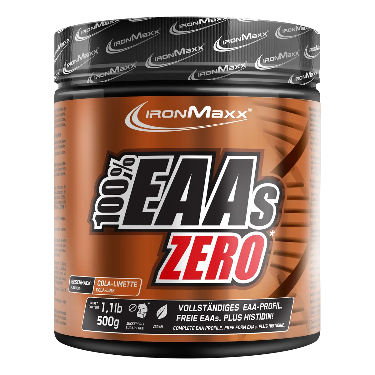 100% EAAs Zero (500g) - Cola Lime