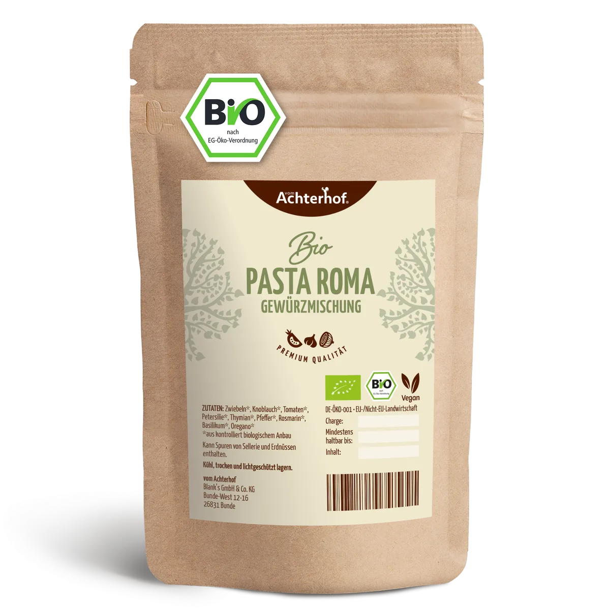 Pasta Roma Gewürzzubereitung Bio (100g)