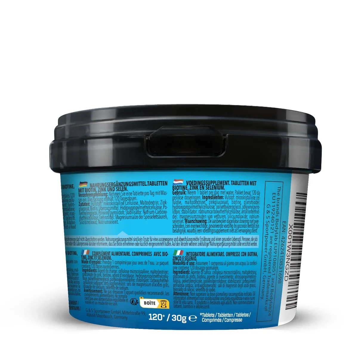 Biotin Complex (120 Tabletten) – Bild 3