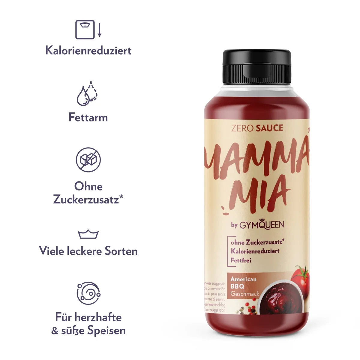 Mamma Mia Zero Saucen: 4 + 2 GRATIS – Bild 2