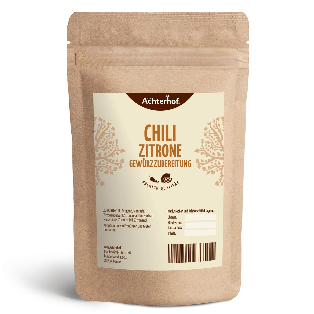 Chili Zitrone Gewürzzubereitung (100g)
