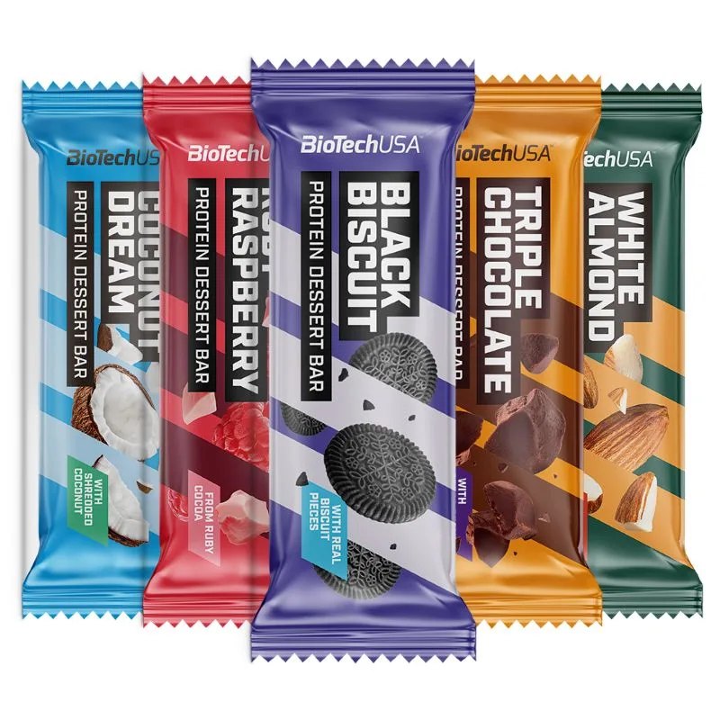 BioTechUSA Protein Dessert Bar Triple Chocolate