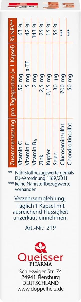 Glucosamin extra 700 (30 Kapseln) – Bild 4